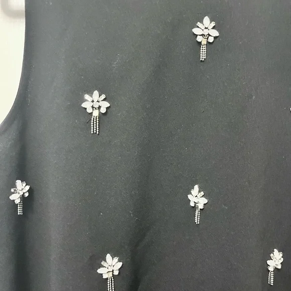 ✨ Ann Taylor Jeweled Shell Blouse - Picture 4 of 12